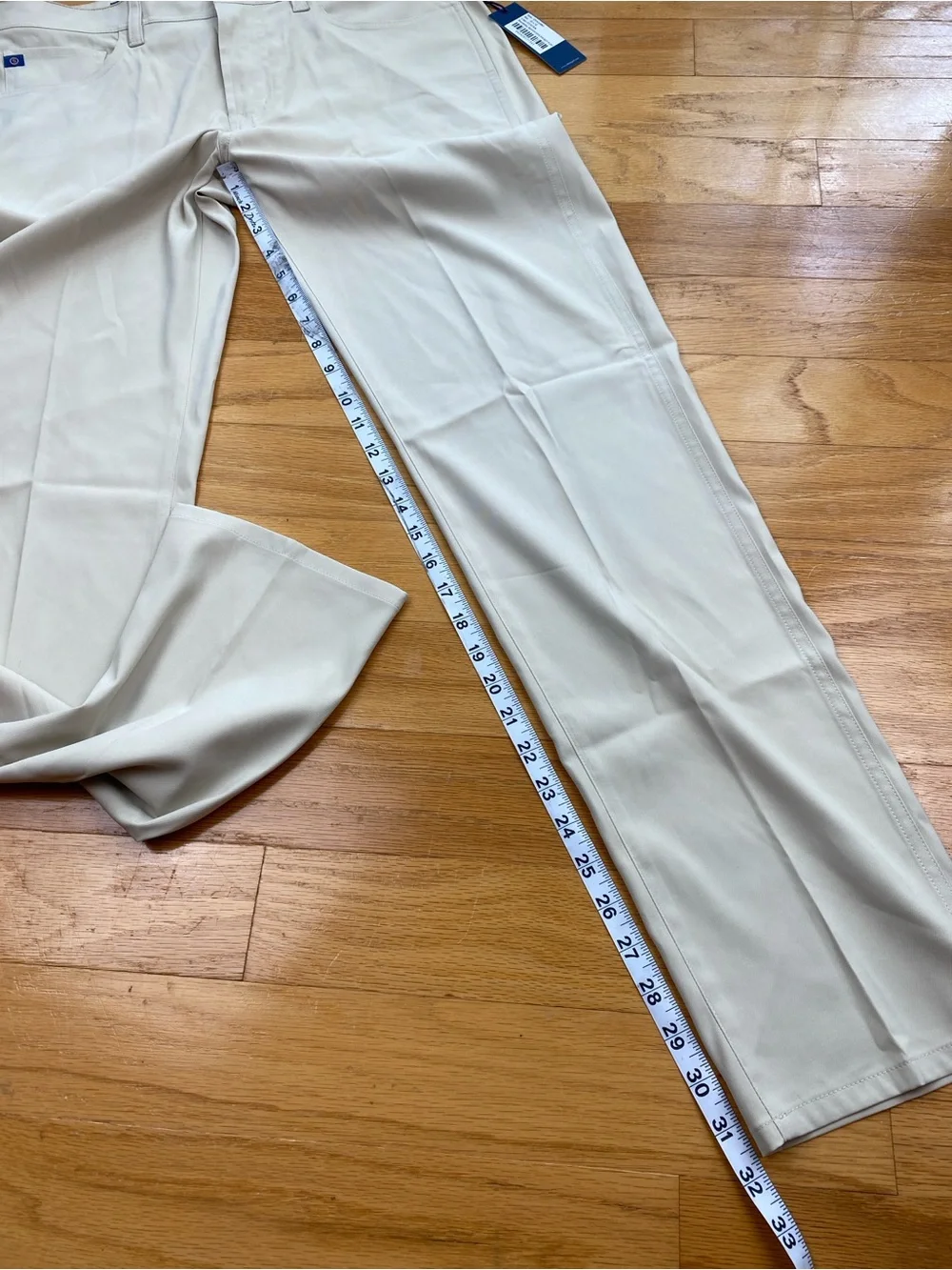 NWT Stitch's Britches Heston Five Pocket Performance Golf Pants Oyster 32x32
